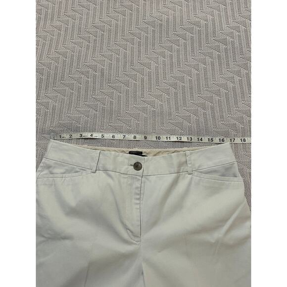 Talbots khaki the perfect crop pants size 10 - Picture 6 of 8